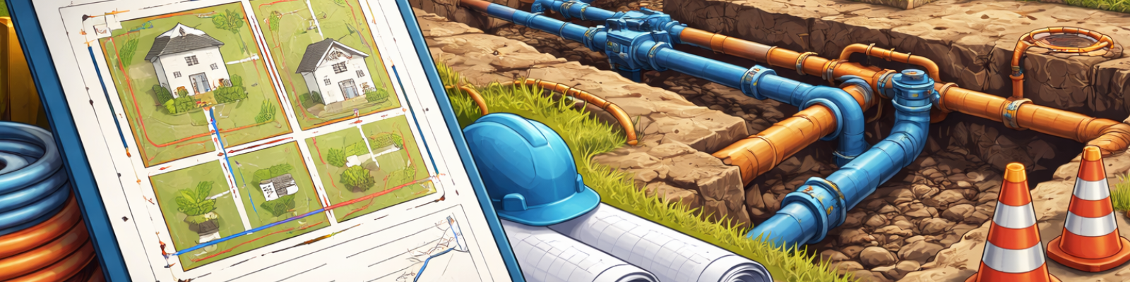 Dělení pozemku a plánování přípojek