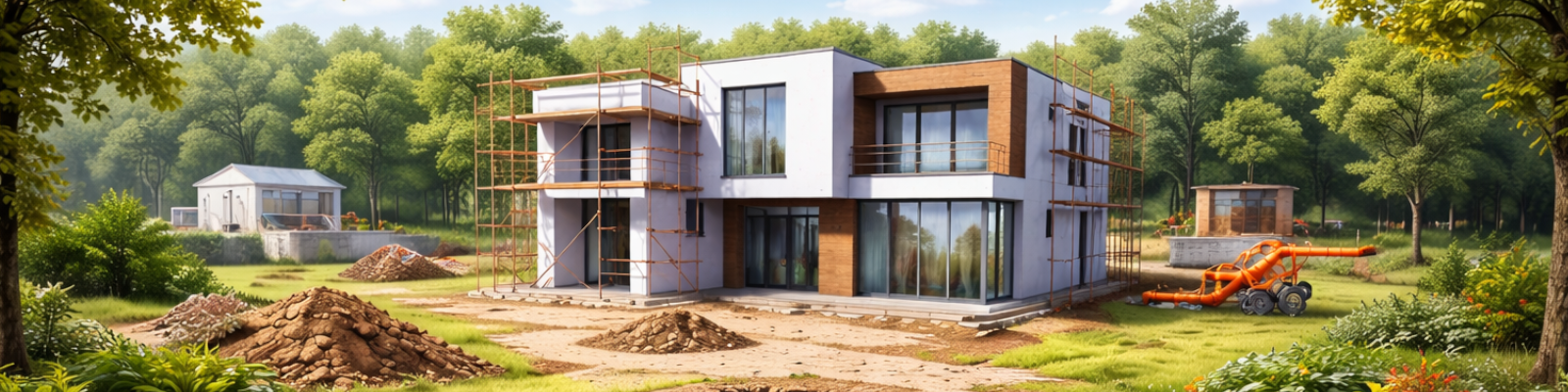 Novostavba a plánování technického řešení domu